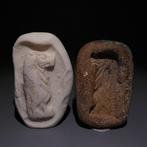 Oud-Egyptisch Terracotta Mal voor het maken van Taweret