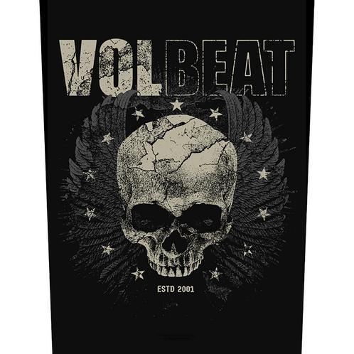 Volbeat - Est. 2001 - Backpatch officiële merchandise, Verzamelen, Muziek, Artiesten en Beroemdheden, Kleding, Nieuw, Ophalen of Verzenden