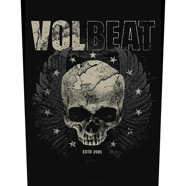 Volbeat - Est. 2001 - Backpatch officiële merchandise, Verzamelen, Muziek, Artiesten en Beroemdheden, Kleding, Nieuw, Ophalen of Verzenden