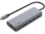 Belkin 6-in-1 USB-C Hub - 4K HDMI - Gigabit Ethernet - 100W, Verzenden, Nieuw