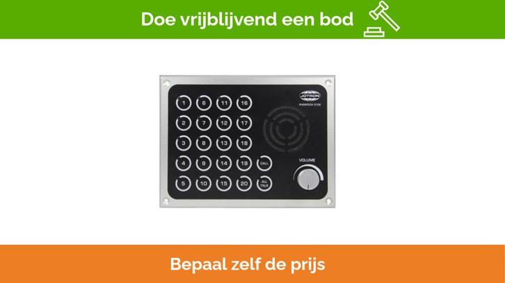 Bieden: Alphatron AlphaCall PH Intercom 20 line black - 321, Watersport en Boten, Navigatiemiddelen en Scheepselektronica, Nieuw