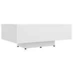 Salontafel 100x100 Wit - Tweedekansje! | 76% korting, Huis en Inrichting, Tafels | Salontafels, 50 tot 100 cm, Vierkant, Nieuw