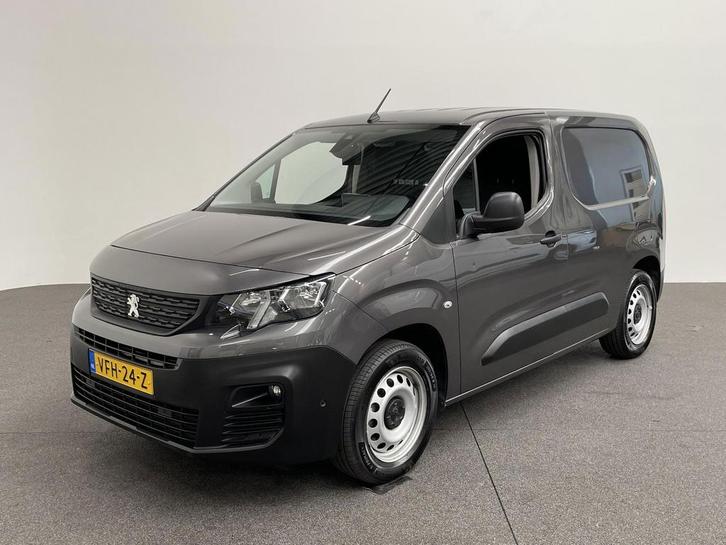 Peugeot Partner 1.5 BlueHDI Premium, Auto's, Bestelauto's, Lease, Grijs, Automaat, Overige kleuren, Financial lease, Stof, Diesel
