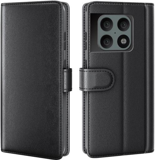 ProGuard OnePlus 10 Pro Wallet Hoesje Echt Leder Zwart, Telecommunicatie, Mobiele telefoons | Hoesjes en Frontjes | Overige merken