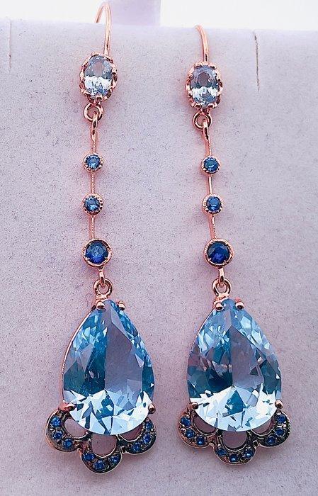 Zonder Minimumprijs - Oorbellen - 9 kt. Roségoud, Zilver, Sieraden, Tassen en Uiterlijk, Oorbellen