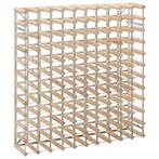 Wijnrek Massief Grenenhout | 120 Flessen | Tweedekansje O..., Nieuw, Ophalen of Verzenden, 25 flessen of meer, 75 cm of meer