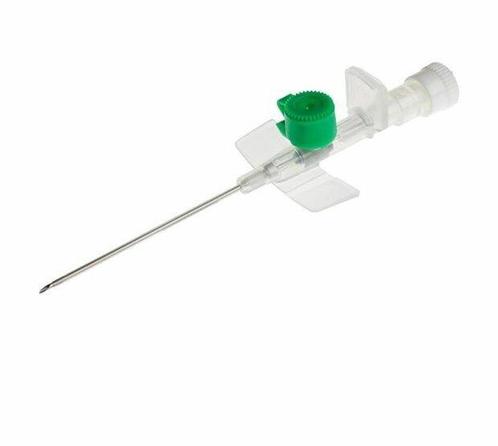 Infuusnaald Venflon 18 G 1,2 x 45mm Groen 1 stuk, Diversen, Verpleegmiddelen, Nieuw, Verzenden