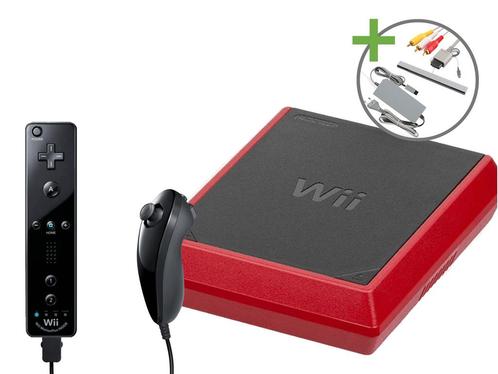 Nintendo Wii Mini Starter Pack - Motion Plus Black Edition, Spelcomputers en Games, Spelcomputers | Nintendo Wii, Zo goed als nieuw