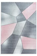 Modern Vloerkleed | Beta | Abstract | Roze | 80x250 cm, Huis en Inrichting, Stoffering | Tapijten en Kleden, Verzenden, Nieuw