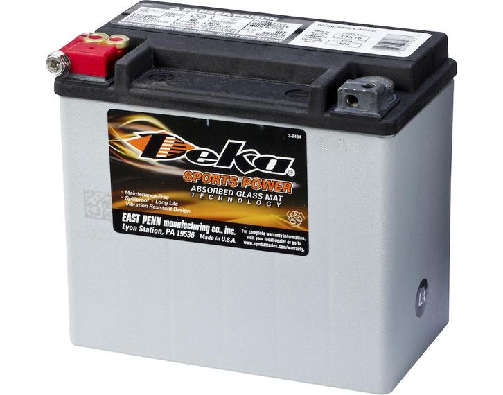 Deka Sports Power AGM accu ETX16 | 12V 19Ah, Auto-onderdelen, Accu's en Toebehoren, Ophalen of Verzenden