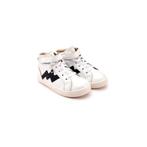 Kinderschoen - hoge sneakers - bolted - wit/navy - maten:, Verzenden, Nieuw, OLD SOLES