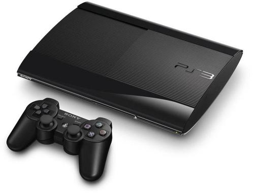 PlayStation 3 Super Slim 500GB-Zwart (PlayStation 3), Spelcomputers en Games, Spelcomputers | Sony PlayStation 3, Zo goed als nieuw