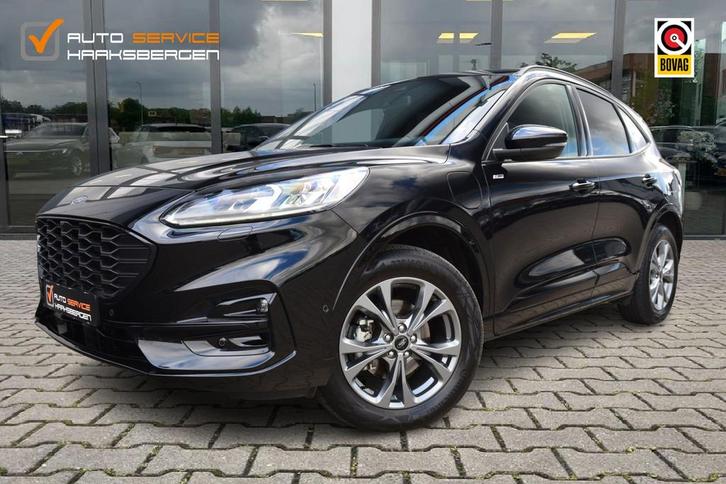 Zakelijke Lease |  Ford Kuga 2.5 PHEV ST-Line X, Auto's, Ford, Onderhoudsboekje, Lease, Zwart, Automaat, SUV of Terreinwagen, Overige kleuren