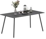 Stalen Buitentafel Rechthoekig – 150x80 cm, Weerbestendig, Verzenden, Nieuw