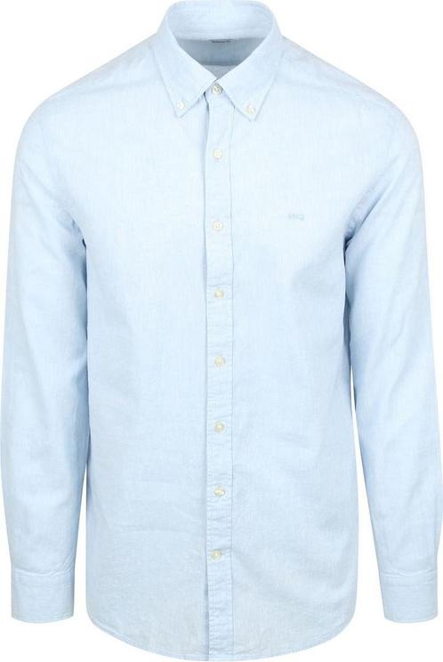 McGregor Overhemd Linnen Blend Lichtblauw maat XL Heren, Kleding | Heren, Overhemden, Nieuw, Verzenden