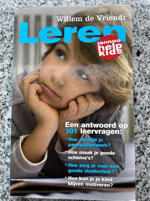 Leren (Willem de Vriendt), Boeken, Psychologie, Persoonlijkheidsleer, Gelezen, Verzenden