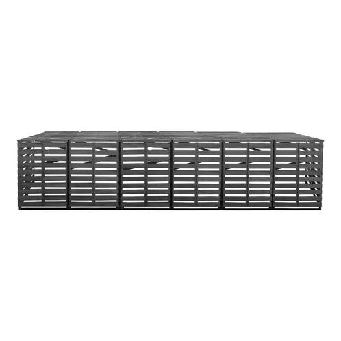 6x Containerombouw | Kliko ombouw | Containerberging | Grijs, Tuin en Terras, Bergingen en Tuinkasten, Nieuw, Hout, Containerberging