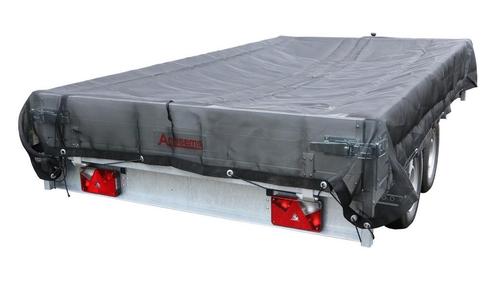 Aanhangernet fijnmazig met elastisch koord 200x300 cm zwart, Auto diversen, Auto-accessoires, Nieuw, Verzenden