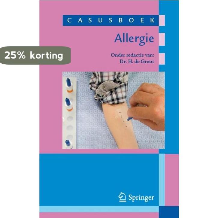 Casusboek allergie 9789031399017, Boeken, Wetenschap, Zo goed als nieuw, Verzenden