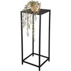 Bijzettafel - Livion Koni XL - Vierkant - 31x31x80cm - Zwart, Huis en Inrichting, Tafels | Eettafels, Ophalen of Verzenden, Nieuw