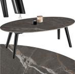 2dekans | tectake® - Salontafel - Woonkamertafel, ovale, Ophalen of Verzenden, Zo goed als nieuw