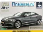 Audi A3 Limousine 30 TFSI S-line Marge AUT Clima PDC €311pm, Auto's, Automaat, Nieuw, Sedan, Zilver of Grijs