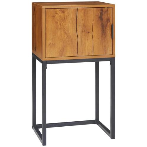 TRUUSK Console Tafel Gangtafel Met Kast In Industrieel Ontwe, Huis en Inrichting, Tafels | Bijzettafels, Nieuw, Verzenden