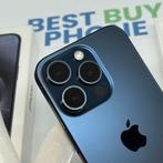 iPhone 15 Pro 128GB blauw /94% batt /kras vrij /AppleCare+, 128 GB, Blauw, Ophalen of Verzenden, Zo goed als nieuw
