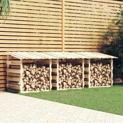 vidaXL Pergolas met dak 3 st 100x90x100 cm geïmpregneerd, Tuin en Terras, Palen, Balken en Planken, Nieuw, Verzenden