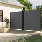 vidaXL Tuinscherm uittrekbaar 220x1200 cm antracietkleurig, Tuin en Terras, Zonneschermen, Verzenden, Nieuw