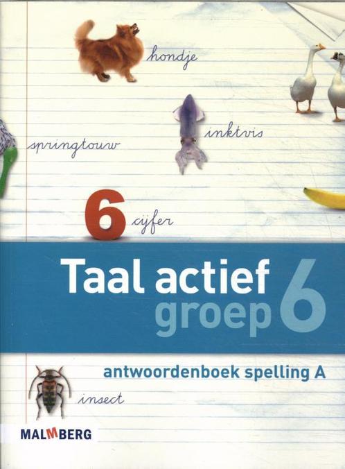 Taal Actief 4 groep 6 Antwoordenboek Spelling A G. Peeters, Boeken, Schoolboeken, Gelezen, Verzenden