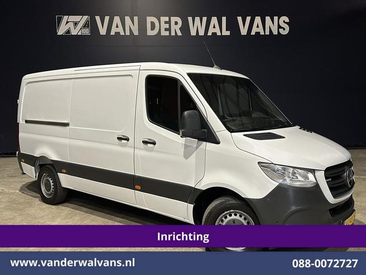 Mercedes-Benz Sprinter | 319 CDI 191pk 3.0L V6 L2H1 3500kg, Auto's, Bestelauto's, Dealer onderhouden, Te koop, Handgeschakeld