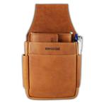 HillBurry Leren Holster voor Horeca Portemonnee Bruin, Verzenden