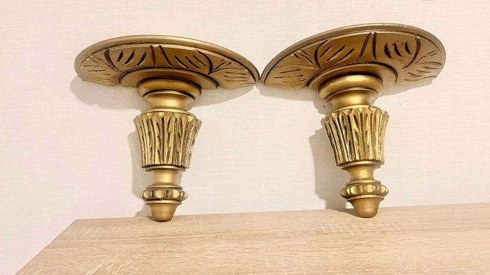 Wandrek (2) - Hout - Talha dourada, Antiek en Kunst, Curiosa en Brocante