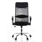Directiestoel | Met Armleuning | Stof | Zwart | Ergonomisch, Huis en Inrichting, Bureaus, Verzenden, Nieuw