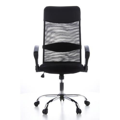 Directiestoel | Met Armleuning | Stof | Zwart | Ergonomisch, Huis en Inrichting, Bureaus, Nieuw, Verzenden