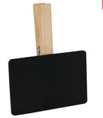 mini krijtbord met houten knijper (6 stuks), Verzenden, Nieuw in verpakking