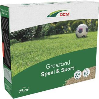 Graszaad speelgazon | DCM | 75 m² (Strooidoos, 1.5 kg), Tuin en Terras, Gras en Kunstgras, Nieuw, Verzenden
