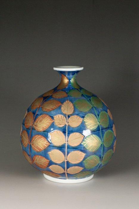 Kinsai Fujii  vaas - Keramiek - Japan - Shwa periode, Antiek en Kunst, Antiek | Overige Antiek