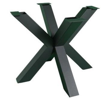 Matrix Kruispoot Metaal 90x90x72cm Tafelpoot - Onderstel, Huis en Inrichting, Tafels | Eettafels, Nieuw, Ophalen of Verzenden
