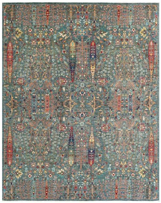 Handgeknopt designer tapijt – Zeer fijn – levensboom-motief, Huis en Inrichting, Stoffering | Tapijten en Kleden