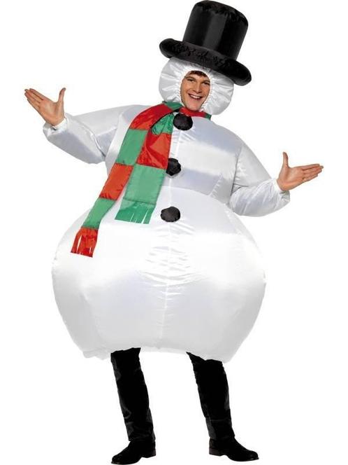 Opblaasbare sneeuwpop kostuum, Kleding | Dames, Carnavalskleding en Feestkleding, Nieuw, Ophalen of Verzenden