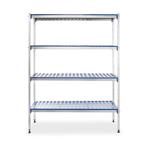 Hendi Aluminium opbergrek 1280x405x(h)1685mm, Hobby en Vrije tijd, Verzenden, Nieuw