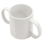 Keramische beker met 2 handvatten, Diversen, Verpleegmiddelen, Ophalen of Verzenden, Nieuw