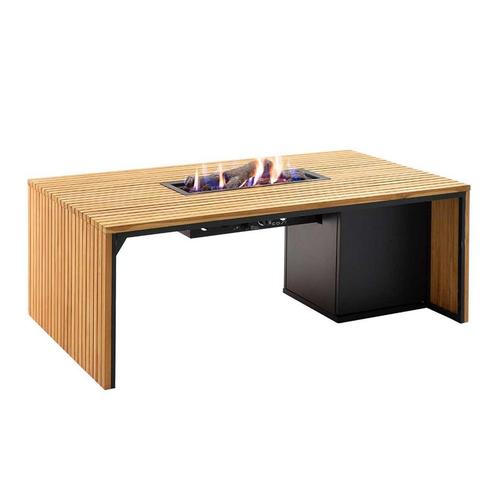 Cosibridge 140 vuurtafel - teak, Tuin en Terras, Terrasverwarmers, Verzenden