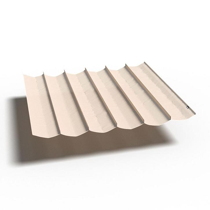 Platinum Harmonica schaduwdoek - B 2,9m L 5,0m - Gebroken, Tuin en Terras, Partytenten, Verzenden