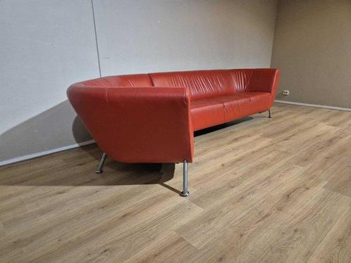 Leolux - Hugo de Ruiter - Sofa - Rooby - Leder, Metaal -, Antiek en Kunst, Antiek | Meubels | Stoelen en Banken