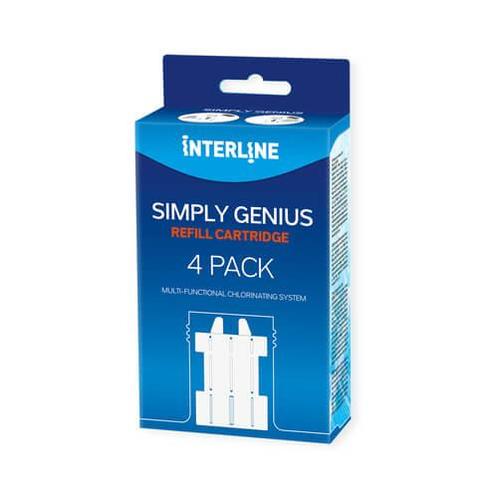 Interline Simply Genius navulset 4 stuks, Tuin en Terras, Zwembad-toebehoren, Ophalen of Verzenden