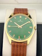 Zenith - Zonder Minimumprijs - 18K GP Vintage Green Dial