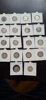 Nederland. 1/2 Gulden 1848/1930, 18 stuks (Zonder, Postzegels en Munten, Munten | Nederland